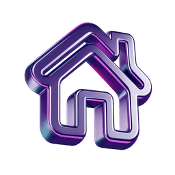 Metallic 3D icon 1